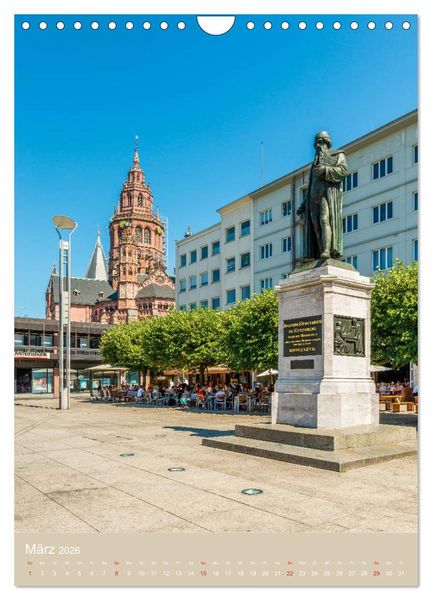 Produktbild: Mainz - Ein Portr&auml;t (Wandkalender 2026 DIN A4 hoch), CALVENDO Monatskalender