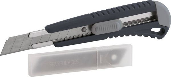 Produktbild: Kwb 026691 Hobby Abbrechklingenmesser-Set mit 5 Ersatzklingen, 18mm 1St.
