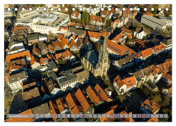 Produktbild: Ein Blick auf Detmold (Tischkalender 2026 DIN A5 quer), CALVENDO Monatskalender