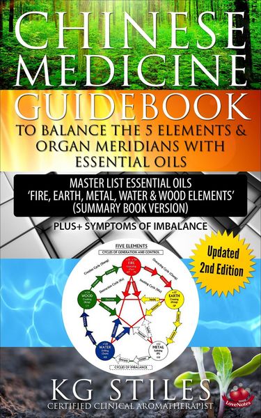 Produktbild: Chinese Medicine Guidebook Balance the 5 Elements & Organ Meridians with Essential Oils (Summary Book Version)