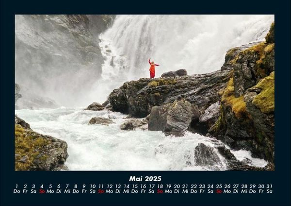 Produktbild: Wasserf&auml;lle 2025 Fotokalender DIN A4