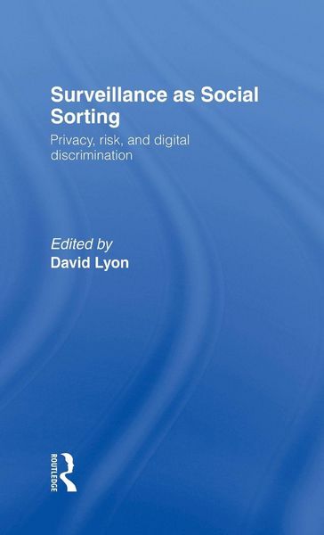Produktbild: Surveillance as Social Sorting