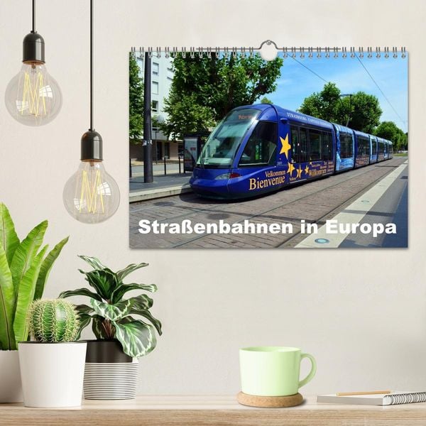 Produktbild: Stra&szlig;enbahnen in Europa (Wandkalender 2026 DIN A4 quer), CALVENDO Monatskalender