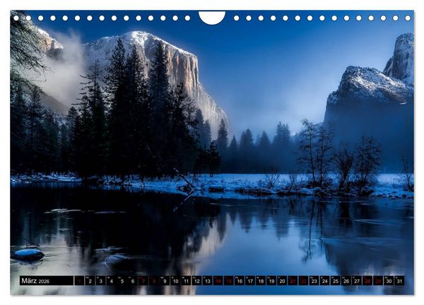 Produktbild: Yellowstone Nationalpark. Tanz auf dem Vulkan (Wandkalender 2026 DIN A4 quer), CALVENDO Monatskalender