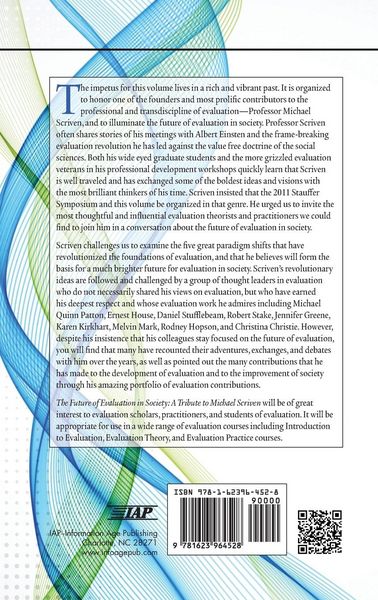 Produktbild: The Future of Evaluation in Society