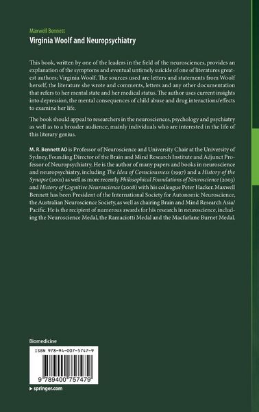Produktbild: Virginia Woolf and Neuropsychiatry