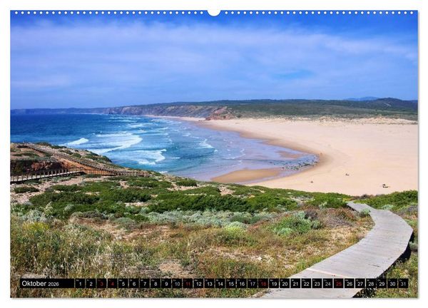 Produktbild: Algarve (hochwertiger Premium Wandkalender 2026 DIN A2 quer), Kunstdruck in Hochglanz
