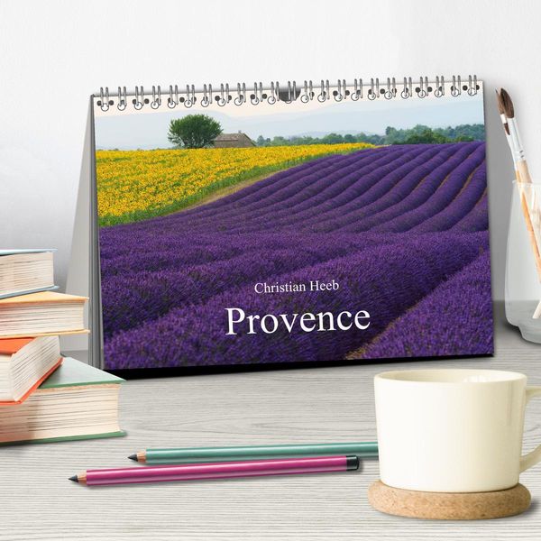 Produktbild: Provence von Christian Heeb (Tischkalender 2026 DIN A5 quer), CALVENDO Monatskalender
