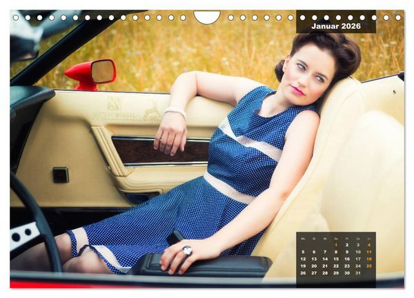 Produktbild: Rockabilly - Back to the 50s (Wandkalender 2026 DIN A4 quer), CALVENDO Monatskalender