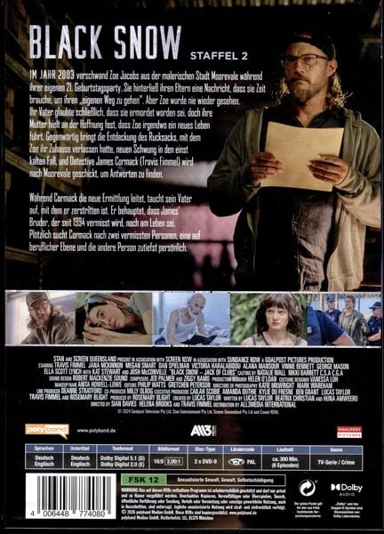 Produktbild: Black Snow - Staffel 2 [2 DVDs]