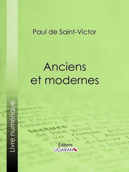 Produktbild: Anciens et modernes