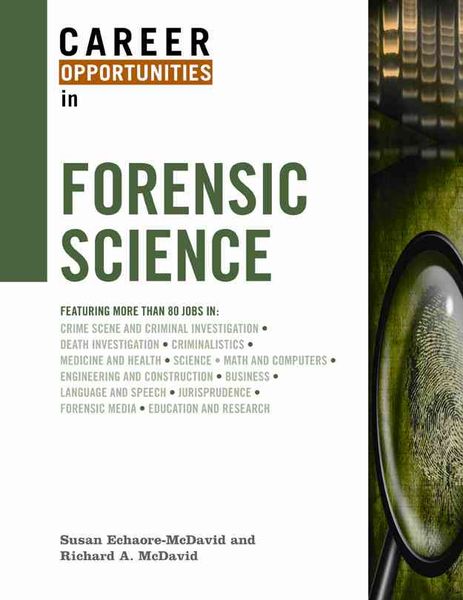 Produktbild: Career Opportunities in Forensic Science
