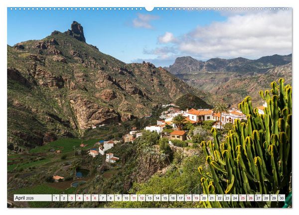 Produktbild: Landschaften der Kanarischen Inseln. (Wandkalender 2026 DIN A2 quer), CALVENDO Monatskalender