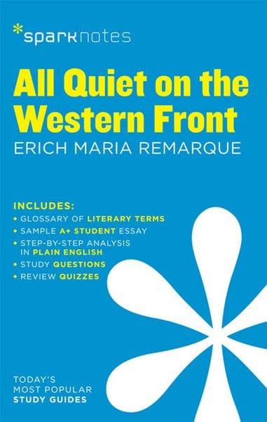 Produktbild: All Quiet on the Western Front (SparkNotes Literature Guide)