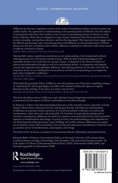 Produktbild: Politics of Difference