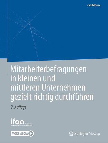 Produktbild: Mitarbeiterbefragungen in kleinen und mittleren Unternehmen gezielt richtig durchf&uuml;hren