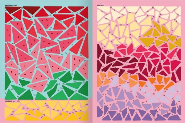 Produktbild: I Love Summer &ndash; Mosaik-Stickerheft Sommerzeit
