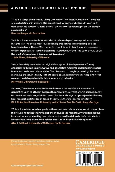 Produktbild: Interdependence, Interaction, and Close Relationships