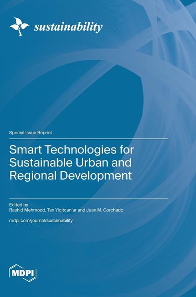 Produktbild: Smart Technologies for Sustainable Urban and Regional Development
