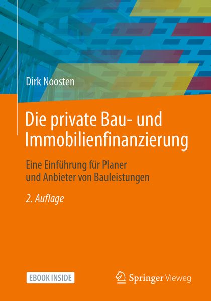 Produktbild: Die private Bau- und Immobilienfinanzierung