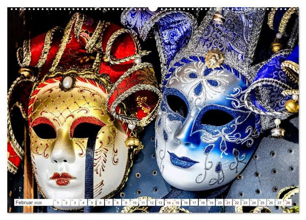 Produktbild: Venedig - Impressionen aus der Serenissima (hochwertiger Premium Wandkalender 2026 DIN A2 quer), Kunstdruck in Hochglanz
