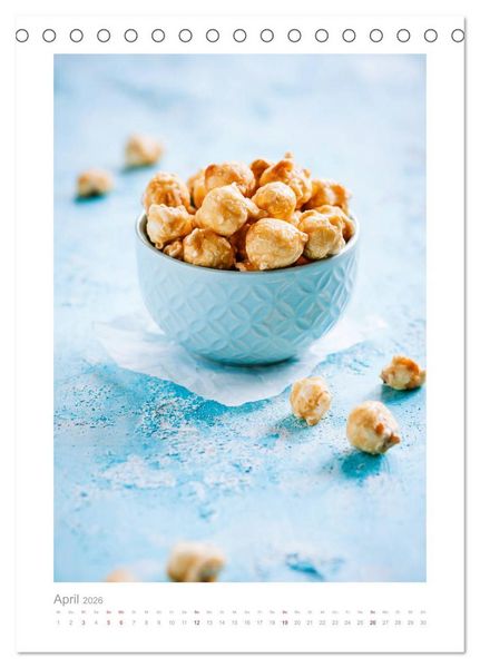 Produktbild: Himmlisch lecker! S&uuml;&szlig;e Desserts und andere Naschereien (Tischkalender 2026 DIN A5 hoch), CALVENDO Monatskalender