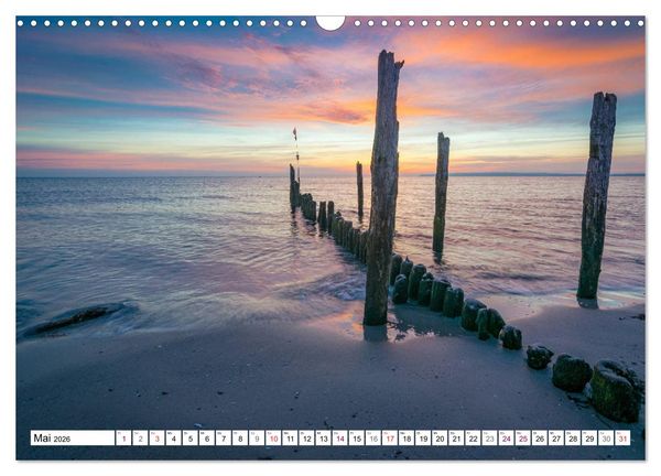 Produktbild: Insel R&uuml;gen - Meine wilde Ostsee-Romanze (Wandkalender 2026 DIN A3 quer), CALVENDO Monatskalender