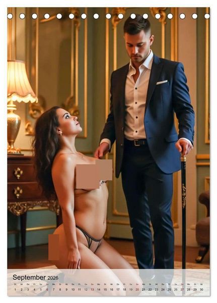Produktbild: Die Kunst der Weiblichkeit - Reif, Sexy und Verf&uuml;hrerisch (Tischkalender 2026 DIN A5 hoch), CALVENDO Monatskalender