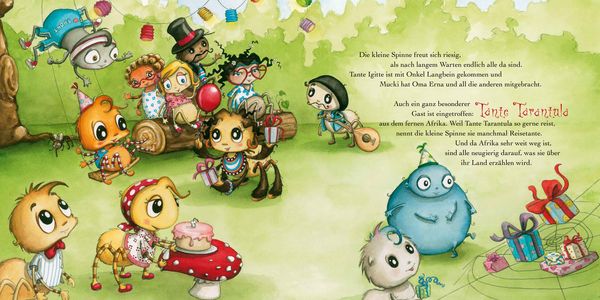 Produktbild: Die kleine Spinne Widerlich - Der Geburtstagsbesuch (Mini-Ausgabe)