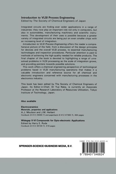 Produktbild: Introduction to VLSI Process Engineering