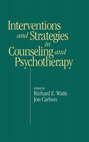 Produktbild: Intervention & Strategies in Counseling and Psychotherapy