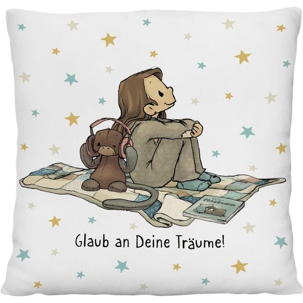 Produktbild: Plüschkissen Motiv 'Anouk'