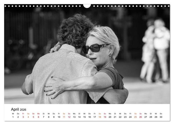 Produktbild: Tango Argentino - Paare beim Tanz auf &ouml;ffentlichen Pl&auml;tzen (Wandkalender 2026 DIN A3 quer), CALVENDO Monatskalender