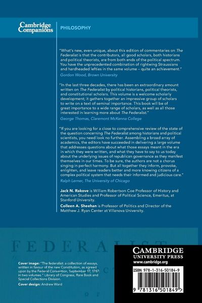 Produktbild: The Cambridge Companion to The Federalist