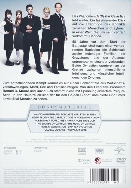 Produktbild: Caprica - Die komplette Serie [6 DVDs]