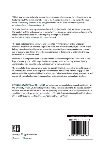 Produktbild: Social policy in times of austerity