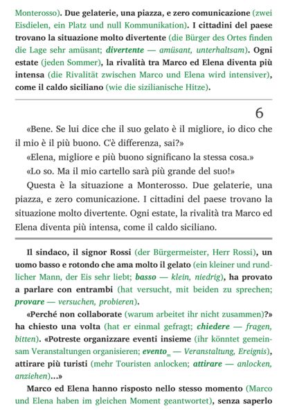 Produktbild: Italienisch lernen mit lustigen Kurzgeschichten (A1-A2) - La Guerra del Gelato (+ Audio-Online)