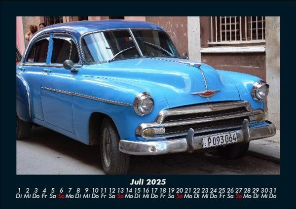 Produktbild: Welt der Oldtimer 2025 Fotokalender DIN A5