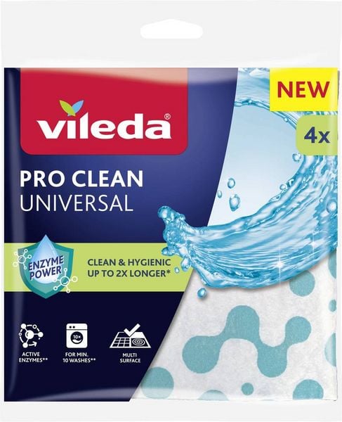 Produktbild: PRO CLEAN Universal Tuch 4er 179371
