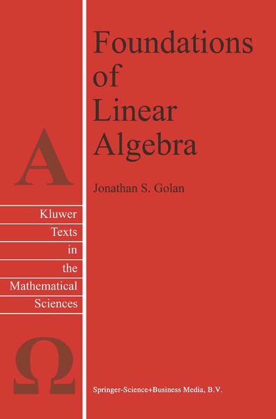 Produktbild: Foundations of Linear Algebra