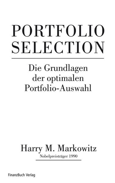 Produktbild: Portfolio Selection