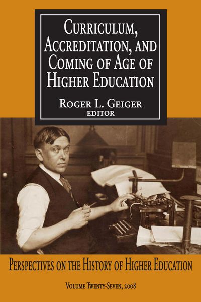 Produktbild: Curriculum, Accreditation and Coming of Age of Higher Education