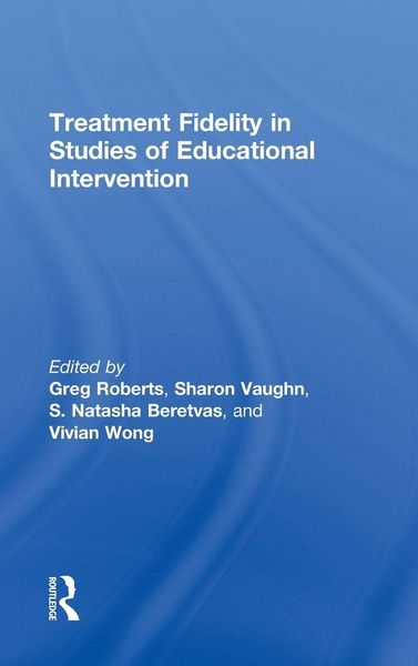 Produktbild: Treatment Fidelity in Studies of Educational Intervention