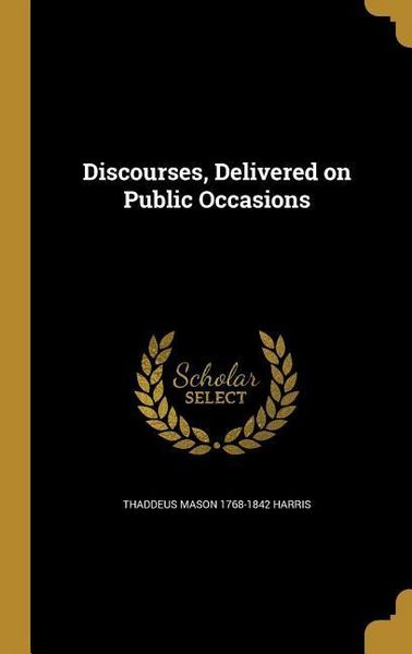 Produktbild: Discourses, Delivered on Public Occasions