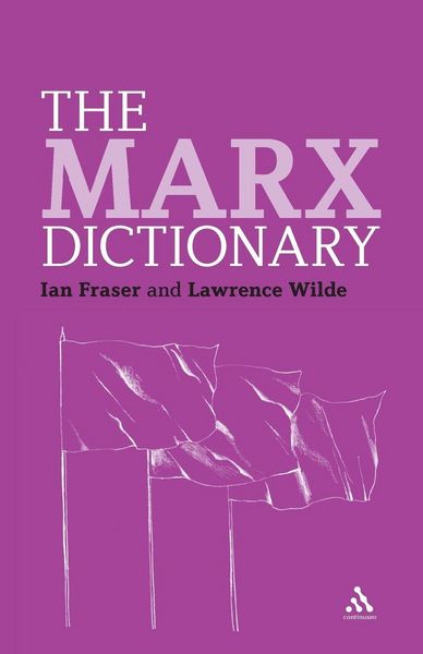 Produktbild: The Marx Dictionary