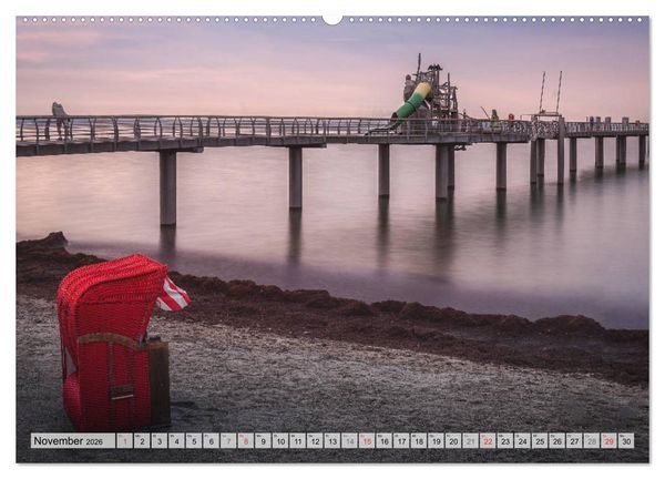 Produktbild: Niendorf Ostsee (Wandkalender 2026 DIN A2 quer), CALVENDO Monatskalender