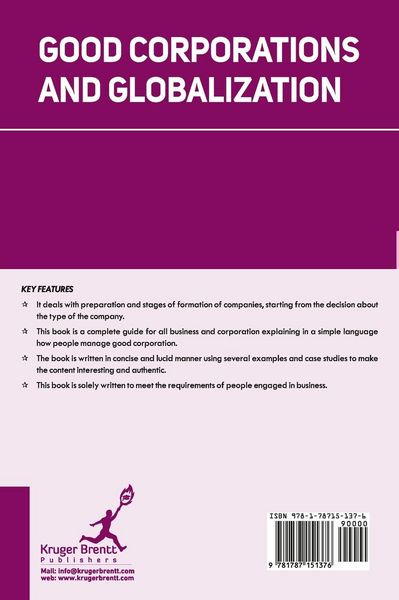 Produktbild: Good Corporations and Globalization
