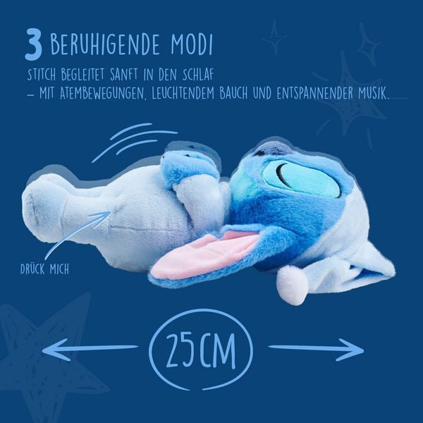 Produktbild: Disney Schlafender Stitch, 31cm