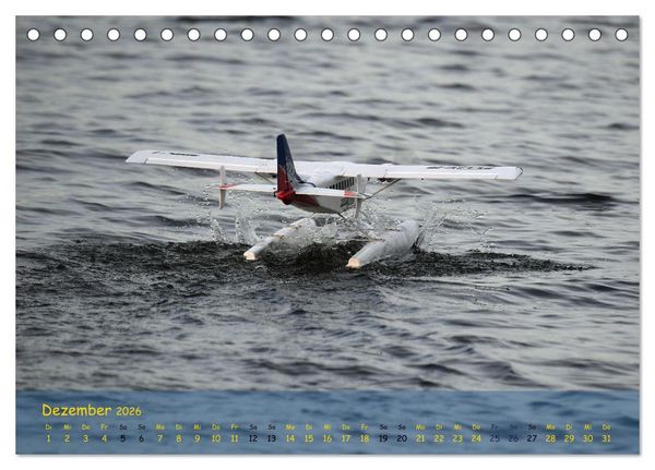 Produktbild: Abenteuer Wasserflug (Tischkalender 2026 DIN A5 quer), CALVENDO Monatskalender