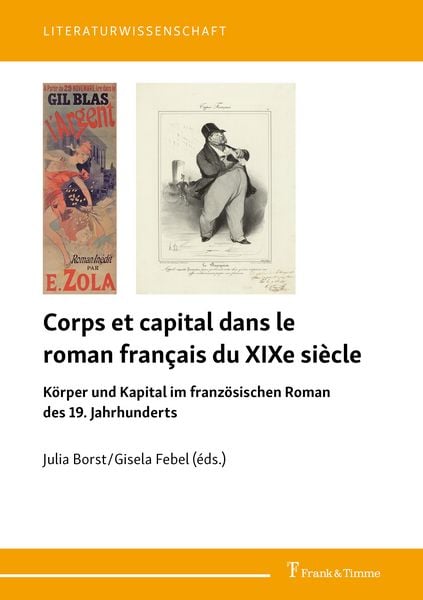 Produktbild: Corps et capital dans le roman fran&ccedil;ais du XIXe si&egrave;cle